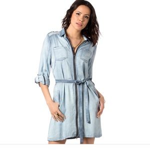 Miss Me “Heartbreaker” Chambray Tunic/Dress